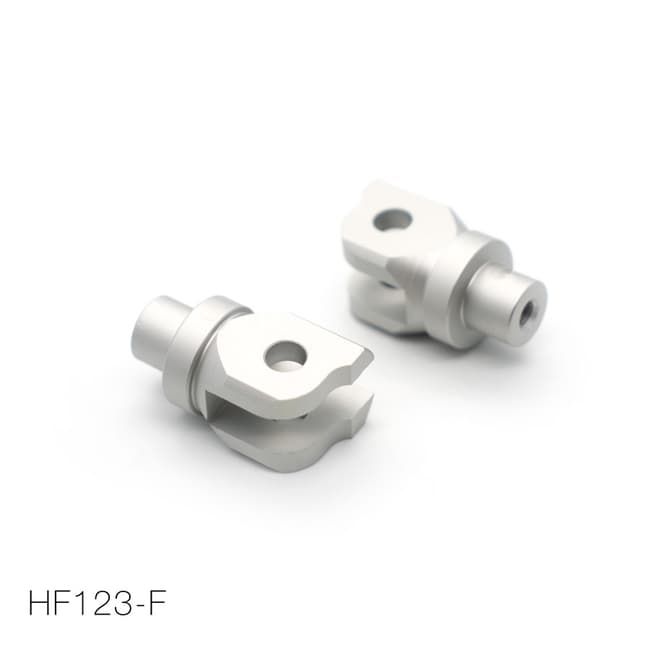 Barracuda front footpeg adapters compatible with Honda models