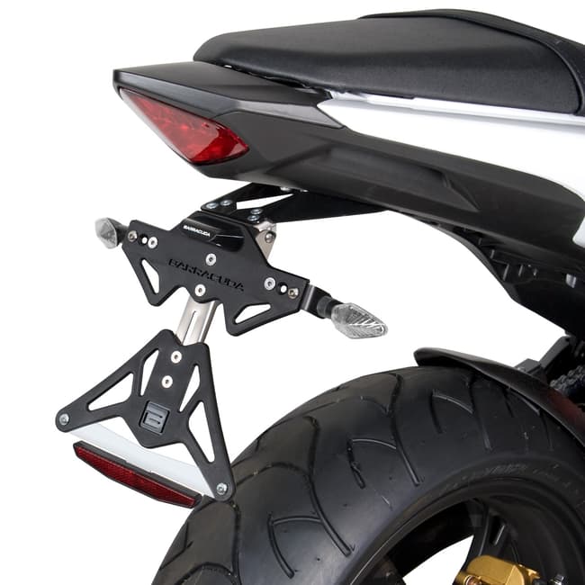 Suporte de placa Barracuda compatível com Honda CB600F Hornet 2011-2013