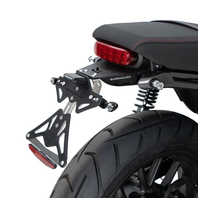 Portatarga Barracuda compatibile con Honda GB350S 2025-2026