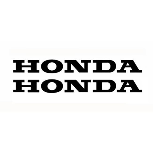 Decorative stickers compatible with Honda 