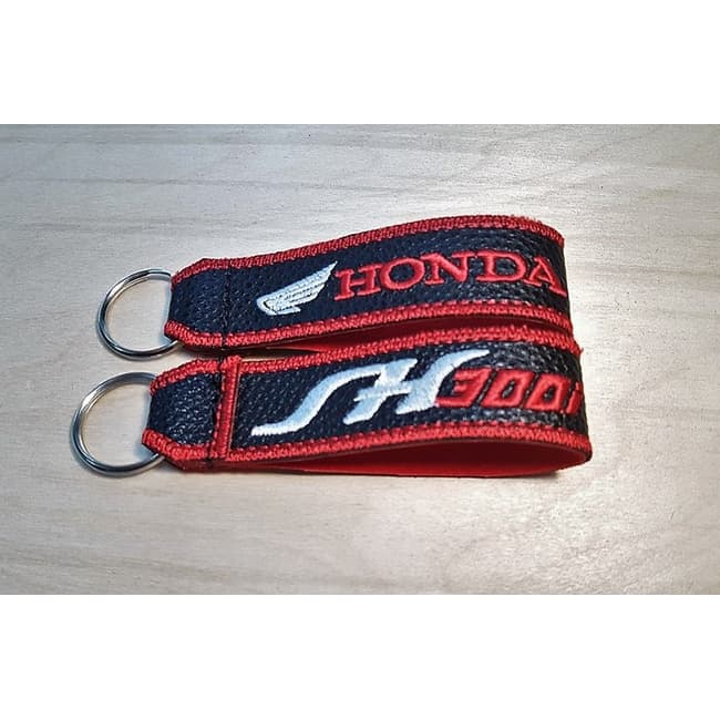 Porte-clés double face compatible avec Honda SH300 