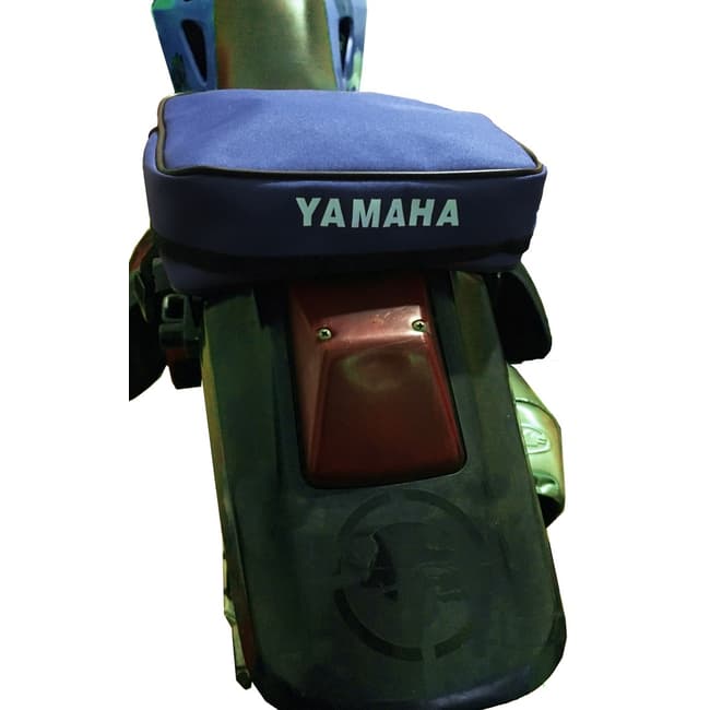 Bolsa trasera azul compatible con Yamaha