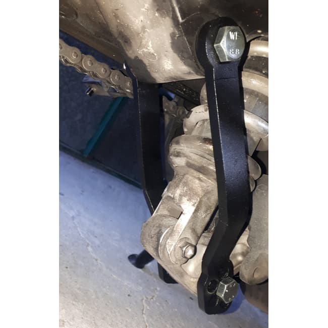 Lowering links compatible with Kawasaki ZX-14 2006-2011 / ZX-14R 2012-2019 / ZZR 1400 2006-2019 (20-100mm)