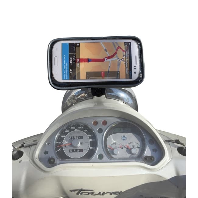 Smartphone / GPS mounting RAM ball compatible with Piaggio Beverly 300 - 350 2010-2020 / Beverly 400 Tourer 2006-2009