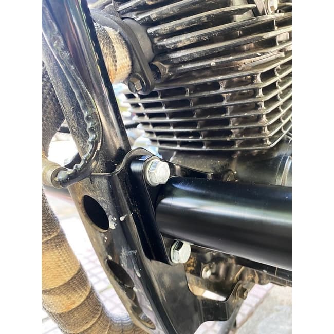 Frame crash pads compatible with Brixton 250cc Felsberg / Cromwell / Saxby 2016-2022