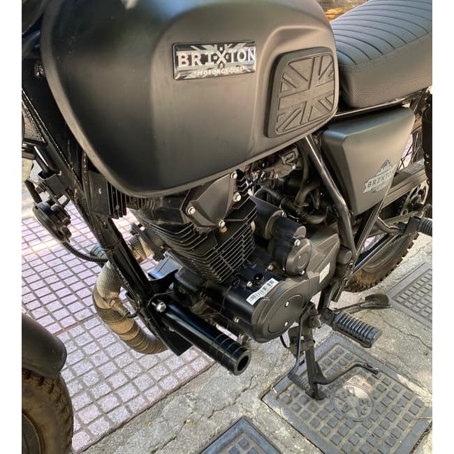 Frame crash pads compatible with Brixton 250cc Felsberg / Cromwell / Saxby 2016-2022