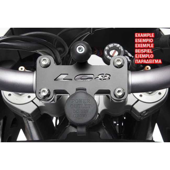 Βάση τιμονιού για BMW F800GS / F650GS 2008-2012