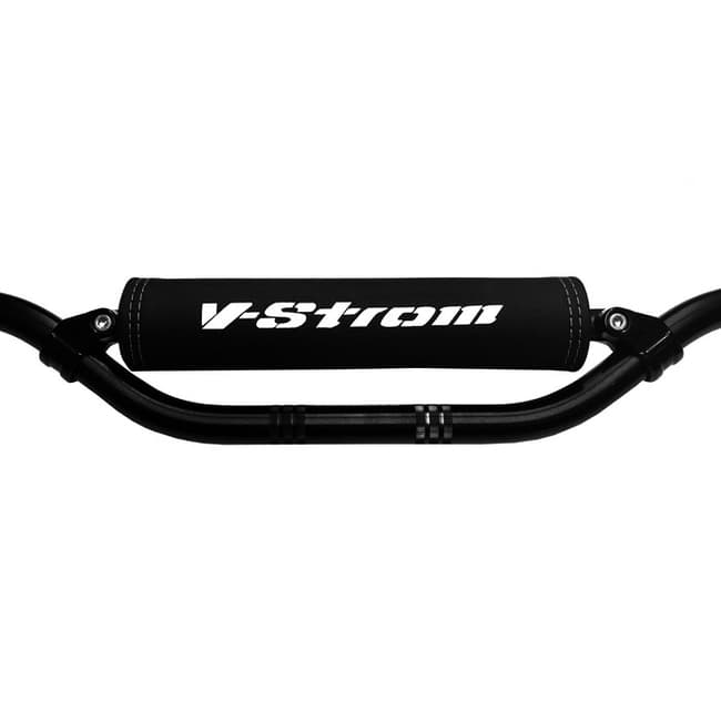 Crossbar pad compatible with Suzuki V-Strom (white logo)
