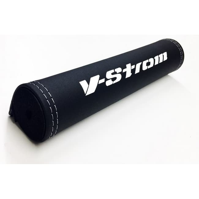 Crossbar pad compatible with Suzuki V-Strom (white logo)