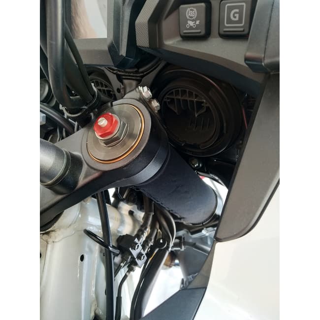 Neoprene fork tube covers compatible with Honda CRF1000L / CRF1100L Africa Twin 2016-2023