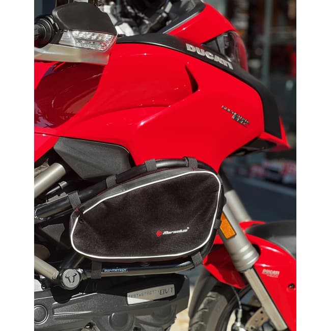 Bags for SW Motech crash bars compatible with Ducati Multistrada 950 / 1200 / 1260 2015-2022