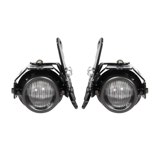 Fog lights kit with mounting brackets compatible with Triumph Tiger 1050 2007-2012