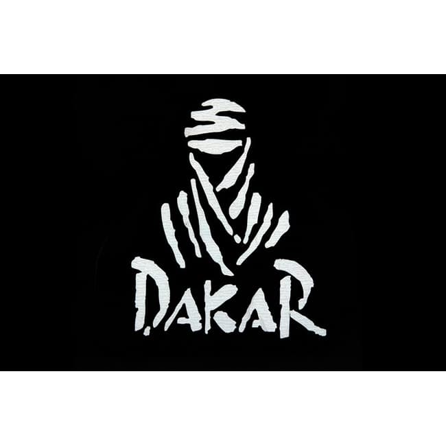 Dakar çıkartması beyaz