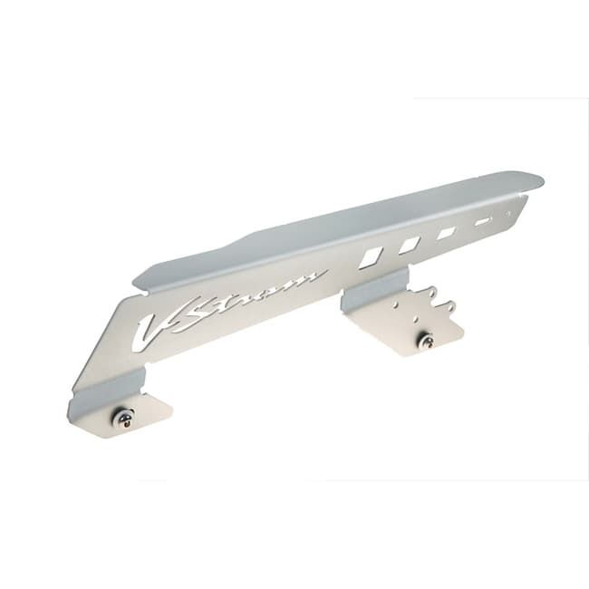 Chain guard compatible with Suzuki V-Strom DL650 2017-2023 silver