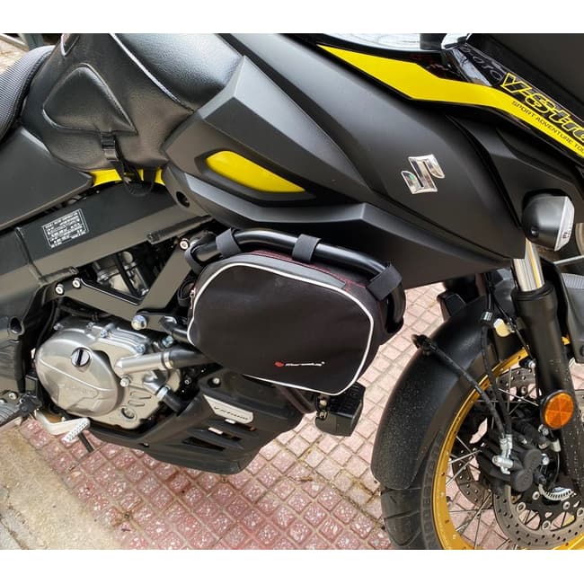 Tassen voor valbeugels, compatibel met Suzuki V-Strom DL650 2017-2025