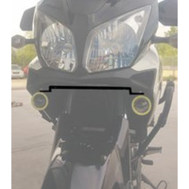 Cosmo Auxiliary lights mounting bracket compatible with Suzuki V-Strom DL650 2004-2011