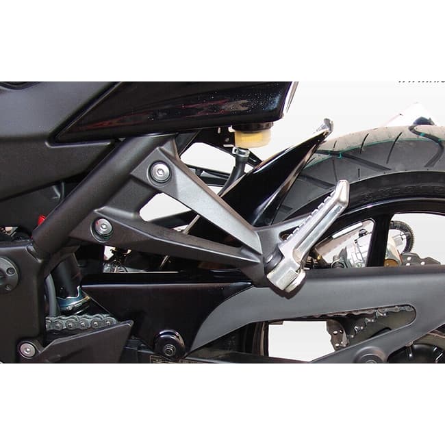 Rear hugger compatible with Kawasaki Ninja 250R 2008-2013