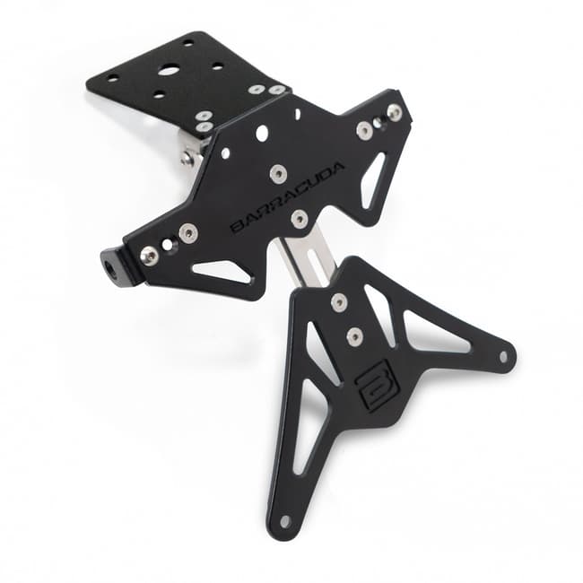 Barracuda license plate holder compatible with Kawasaki Z300 2015-2020