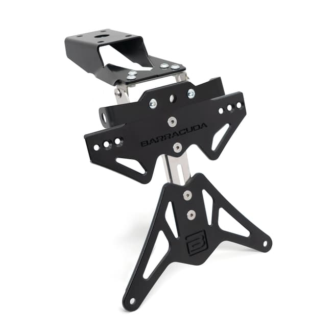Barracuda license plate holder compatible with Kawasaki Versys 650 2014-2022