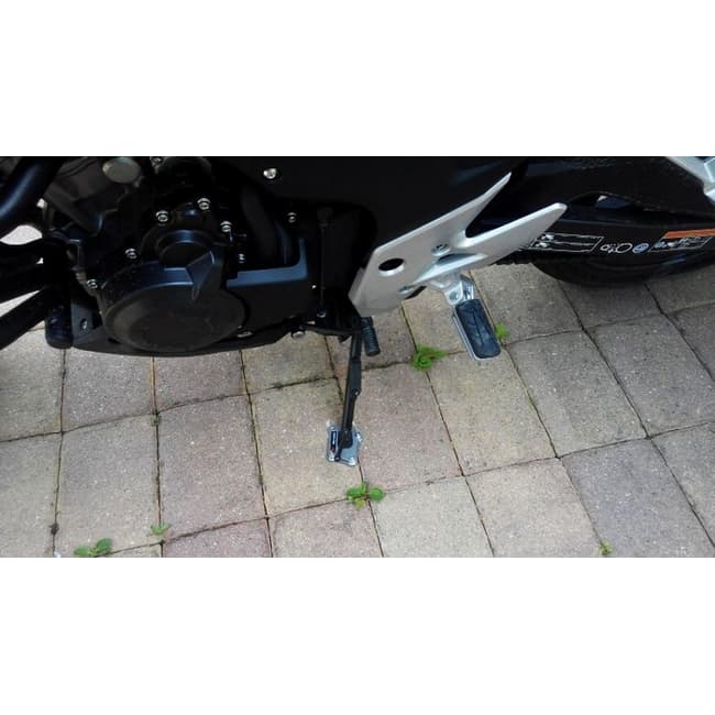 Side stand extension plate compatible with Honda CB650F 2014-2019