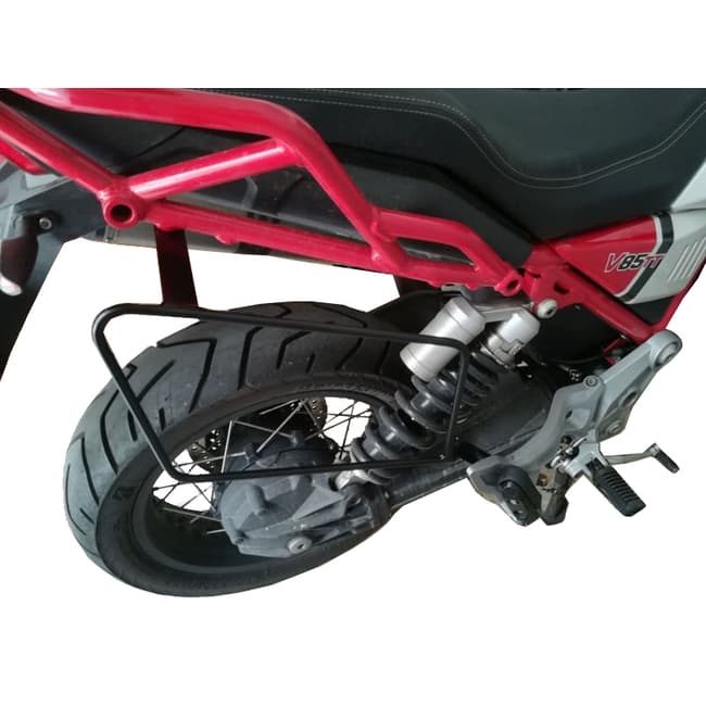 Moto Discovery soft bags side rack compatible with Moto Guzzi V85 TT 2019-2023