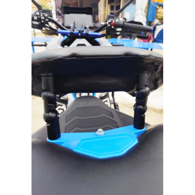 Adjustable brackets for seat's backrest compatible with Yamaha T-Max / SYM GTS / Maxsym / Zontes G368 / Kymco AK550 / Voge SR4 Max black
