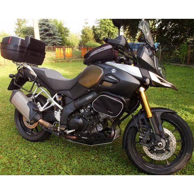 Bags for SW Motech crash bars compatible with Suzuki V-Strom DL1000 2014-2020