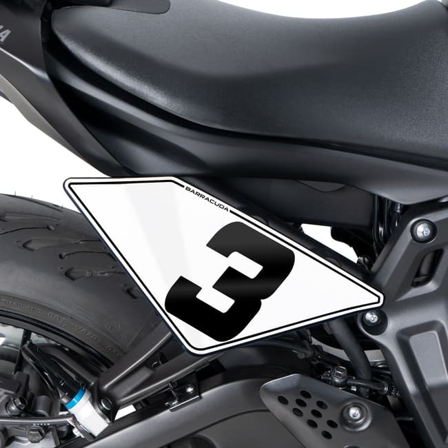 Barracuda Nummernschildkit kompatibel mit Yamaha MT-07 2021-2022