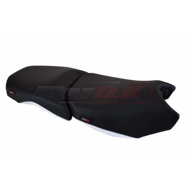 Seat cover compatible with BMW R1200GS LC 2013-2018 black / white