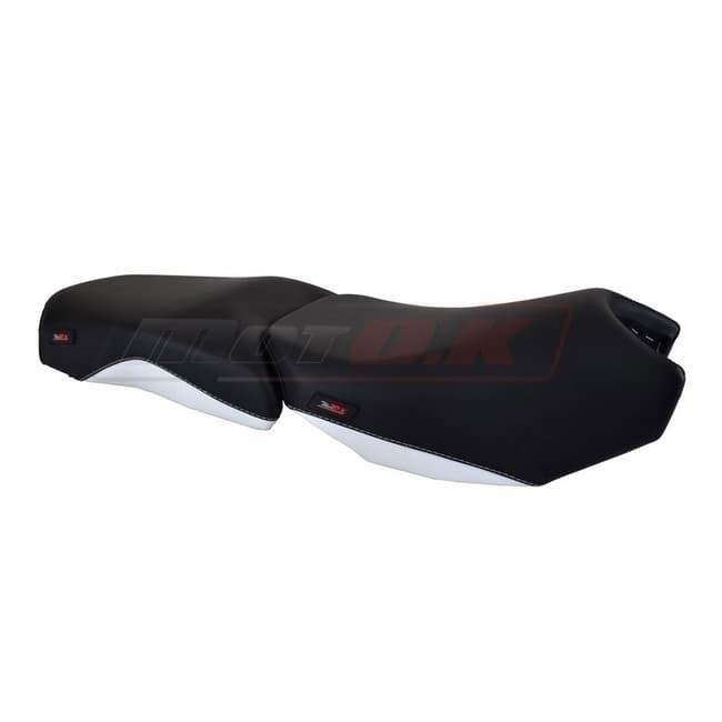 Seat cover compatible with BMW R1200GS LC 2013-2018 black / white