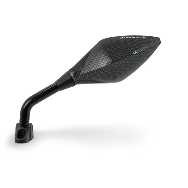 Barracuda Race fairing mirrors carbon
