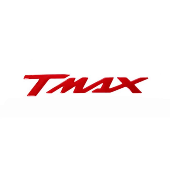 3D sticker red compatible with Yamaha T-Max (1 pc.)
