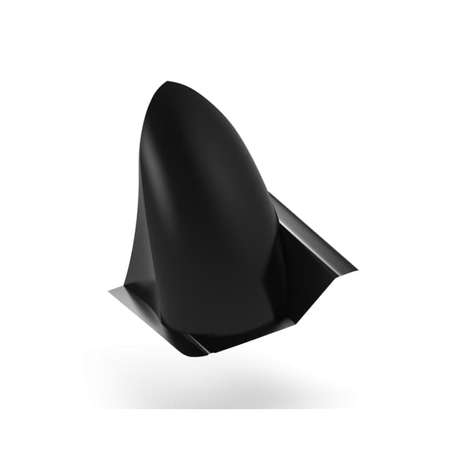 Rear hugger compatible with Kawasaki Ninja 250R 2008-2013
