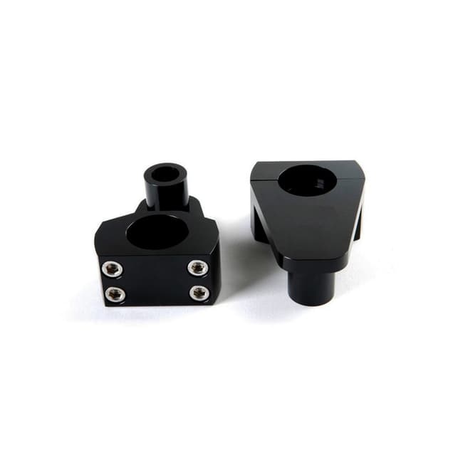 Universal pivoting handlebar risers 50mm - Handlebars, crossbars ...