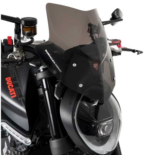 Barracuda windshield compatible with Ducati Monster 937 2021-2023