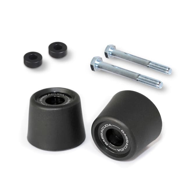 Barracuda crash pads compatible with Honda CB600F Hornet 2011-2013