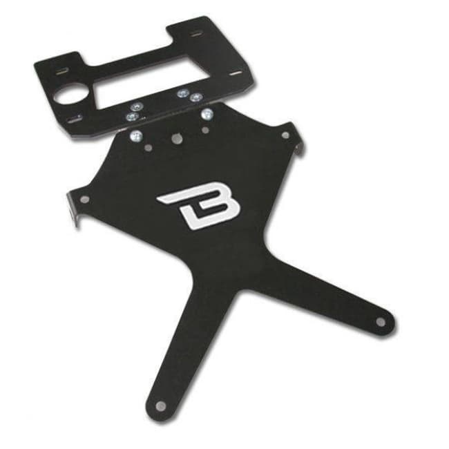 Barracuda license plate holder compatible with Kawasaki ZX-10R 2004-2005