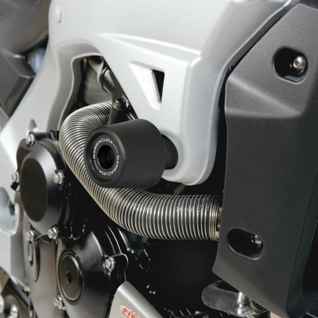 Barracuda crash pads compatible with Suzuki GSR 600 2006-2010