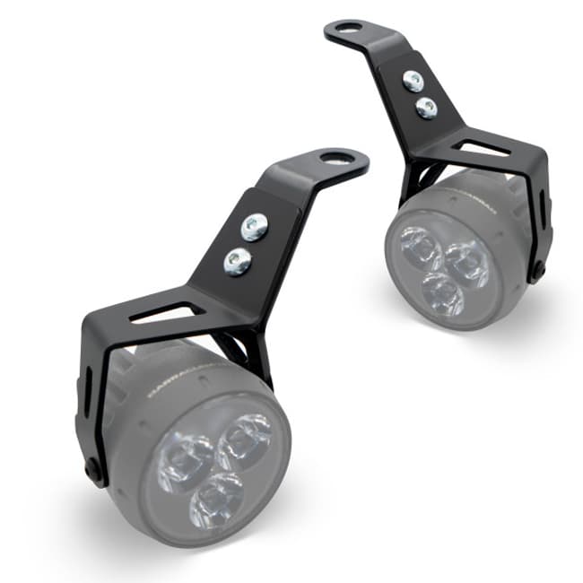 Barracuda fog light brackets compatible with BMW R1200GS LC 2013-2018 / R1250GS 2019-2022 