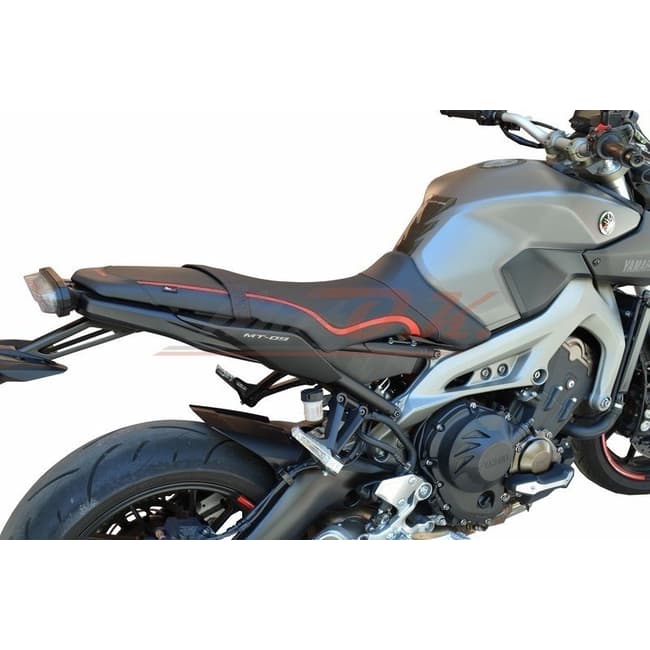 Funda de asiento compatible con Yamaha MT-09 / MT-09 Street Rally 2014-2020