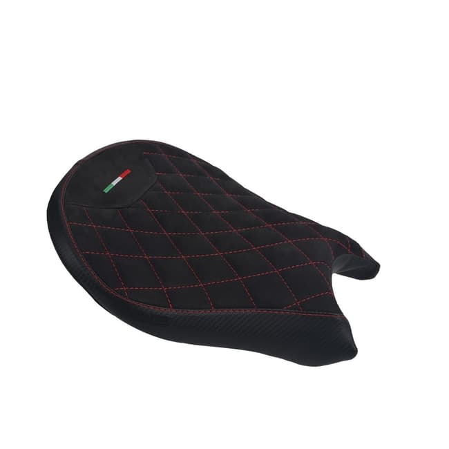 Seat cover compatible with Ducati Streetfighter V2 2009-2015 (Rider's seat only)
