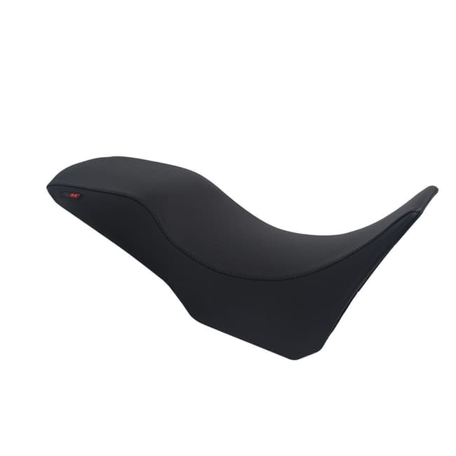 Seat cover compatible with Yamaha XT660Z Tenere 2008-2018 black with black seams