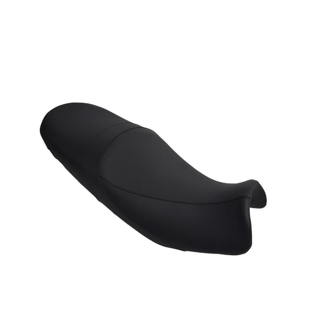 Seat cover compatible with Suzuki V-Strom DL 650 2012-2016 black with black seams