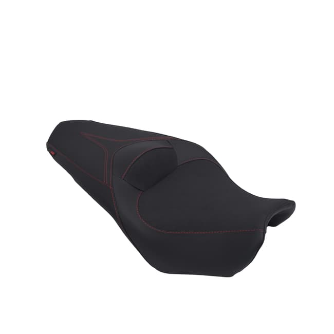 Κάλυμμα σέλας για Honda VFR 1200F 2010-2015 μαύρο με κόκκινες ραφές