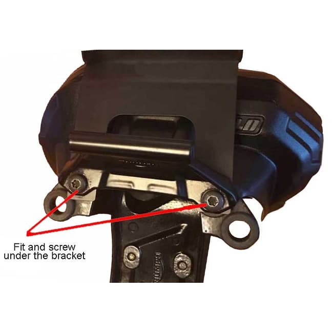 Smartphone / GPS mounting bracket compatible with Triumph Tiger 800 XC / XR 2010-2017