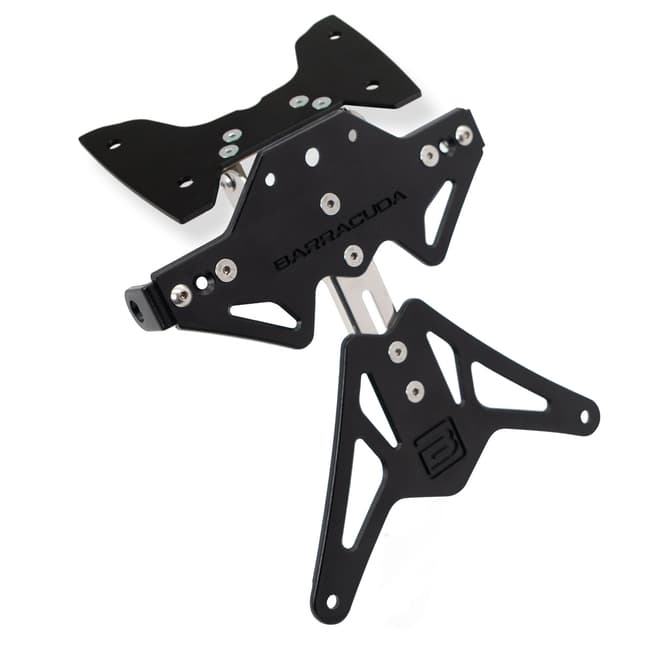 Barracuda kentekenplaathouder compatibel met Suzuki GSX-R 600 / 750 2008-2010