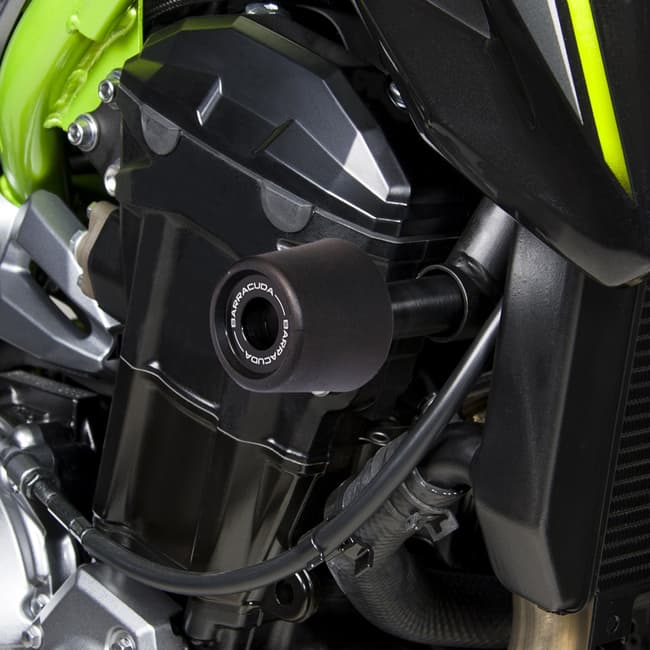 Barracuda crash pads compatible with Kawasaki Z900 / Z900 RS 2017-2024