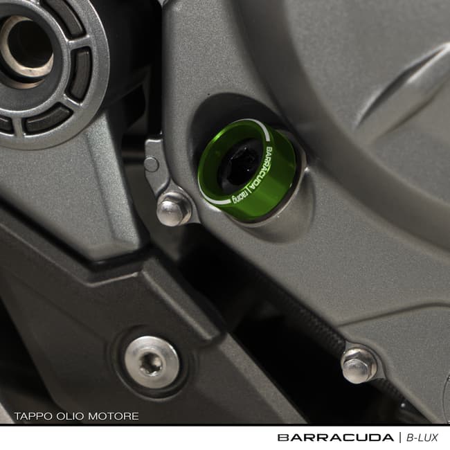 Barracuda oil cap compatible with Kawasaki Versys / ER-6n / Z650 / Z800 / Z900 / Z1000 2010