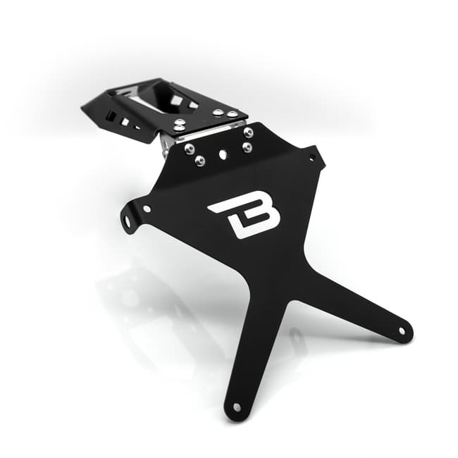 Barracuda license plate holder compatible with Yamaha YZF-R6 2017-2022