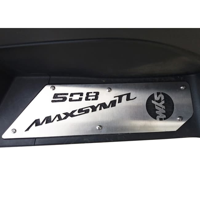 Footrest plates kit compatible with SYM Maxsym TL 508 2021-2023